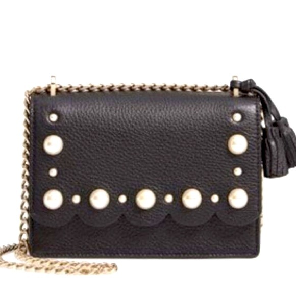 BNWT Kate Spade Black Pearl Crossbody - Picture 1 of 12